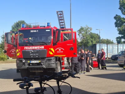 Foto des Albums: Fahrzeugvorführung LF in Wittenberge