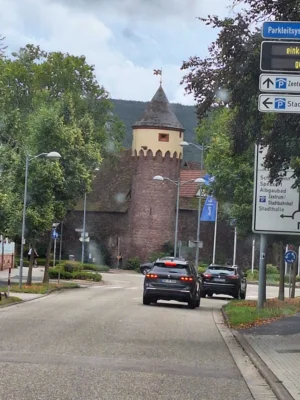Am Ziel in Ettlingen 