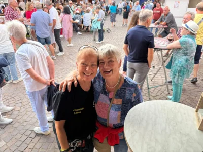 Alte Bekannte treffen sich an unserem Stand 