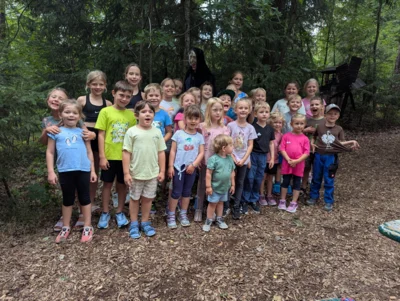 Die Kinder hatten gro&szlig;en Spa&szlig; beim Ferienprogramm des Dorfvereins Hagengrub.  (Bild vergr&ouml;&szlig;ern)