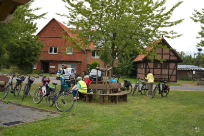 Pause in Auhagen  (Bild vergr&ouml;&szlig;ern)