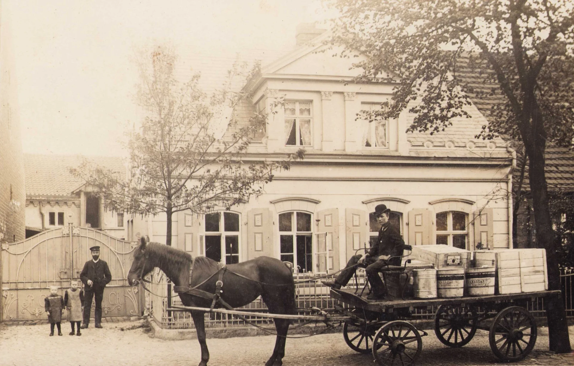 Bild: Rätselbild Bürgerstraße 34 gel 1909