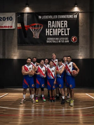 Saison 2026/27: Die 2. Herren im Basketball des TuS Jahn Lindhorst. 