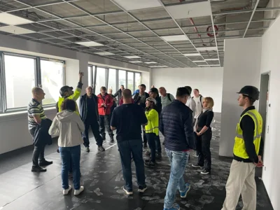 Foto des Albums: Bilder von der SVV-Radtour zu aktuellen Bauprojekten im Stadtgebiet