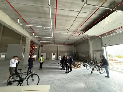 Foto des Albums: Bilder von der SVV-Radtour zu aktuellen Bauprojekten im Stadtgebiet