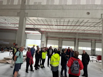 Foto des Albums: Bilder von der SVV-Radtour zu aktuellen Bauprojekten im Stadtgebiet