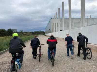 Foto des Albums: Bilder von der SVV-Radtour zu aktuellen Bauprojekten im Stadtgebiet