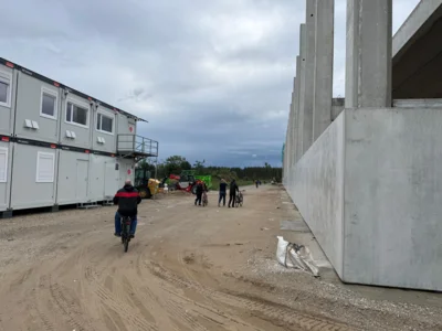 Foto des Albums: Bilder von der SVV-Radtour zu aktuellen Bauprojekten im Stadtgebiet