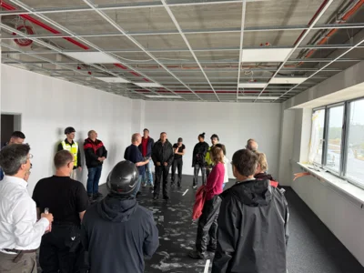 Foto des Albums: Bilder von der SVV-Radtour zu aktuellen Bauprojekten im Stadtgebiet