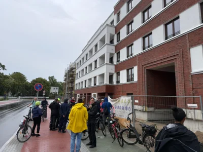 Foto des Albums: Bilder von der SVV-Radtour zu aktuellen Bauprojekten im Stadtgebiet