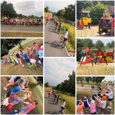 Fahrradtour ins Heidecamp  (Bild vergr&ouml;&szlig;ern)