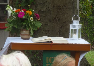 Foto des Albums: Regionaler Familiengottesdienst im Trebitzer Pfarrgarten