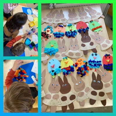Basteln zu Ostern  (Bild vergr&ouml;&szlig;ern)