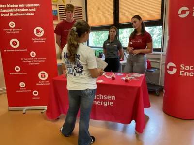 Stand Sachsenenergie  (Bild vergr&ouml;&szlig;ern)