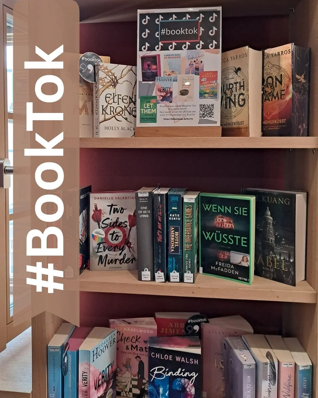 Bild: Themenregal #BookTok