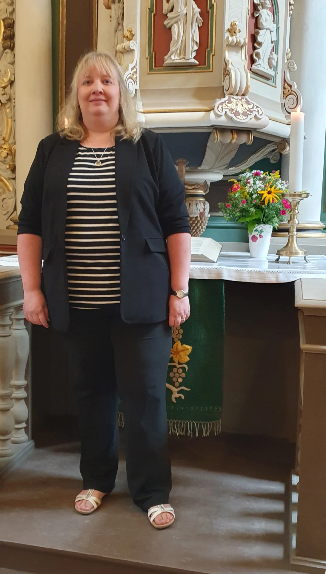 Bild: Vorsitzende des Fördervereins Doreen Mathess