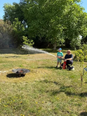 Foto des Albums: Besuch der Freiwilligen Feuerwehr Brottewitz im Ferienhort und in der Kita Elbekinder in Mühlberg/Elbe