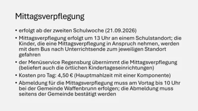 Foto des Albums: Präsentation Mittagsbetreuung- und verpflegung