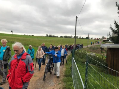 Foto des Albums: Wandertag 2026, Motto Bauernhöfe linksseitig im Niederdorf von Colmnitz