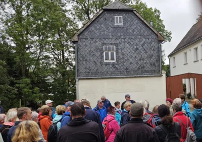 Foto des Albums: Wandertag 2026, Motto Bauernhöfe linksseitig im Niederdorf von Colmnitz