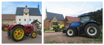 Kloster- und Erntedankfest: Landwirtschaftliche Maschinen 