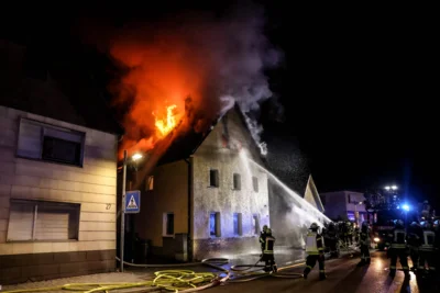 Foto des Albums: EINSATZ Dachstuhlbrand Herbrechtingen