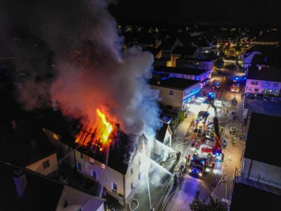 Foto des Albums: EINSATZ Dachstuhlbrand Herbrechtingen