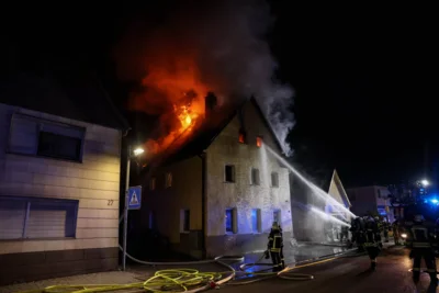 Foto des Albums: EINSATZ Dachstuhlbrand Herbrechtingen