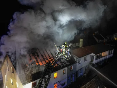 Foto des Albums: EINSATZ Dachstuhlbrand Herbrechtingen