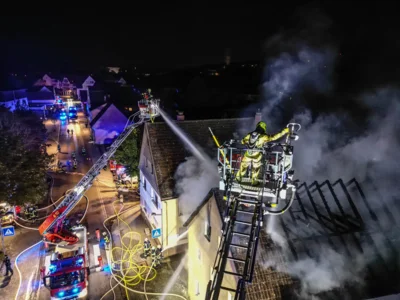 Foto des Albums: EINSATZ Dachstuhlbrand Herbrechtingen