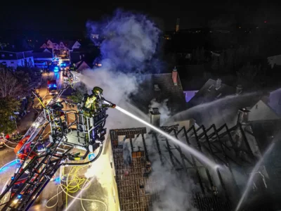 Foto des Albums: EINSATZ Dachstuhlbrand Herbrechtingen