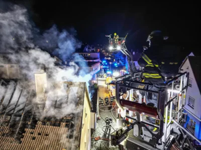 Foto des Albums: EINSATZ Dachstuhlbrand Herbrechtingen