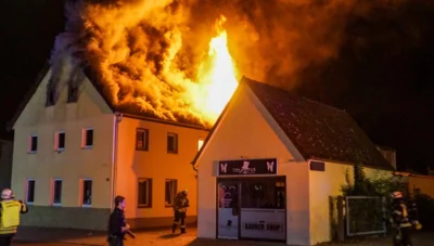 Foto des Albums: EINSATZ Dachstuhlbrand Herbrechtingen