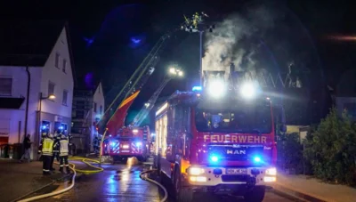 Foto des Albums: EINSATZ Dachstuhlbrand Herbrechtingen