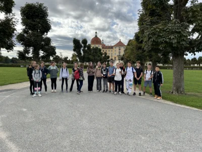 Foto des Albums: Wandertag der Klasse 6 GS Hirschfeld in den Hochseilgarten Moritzburg Mittelteich
