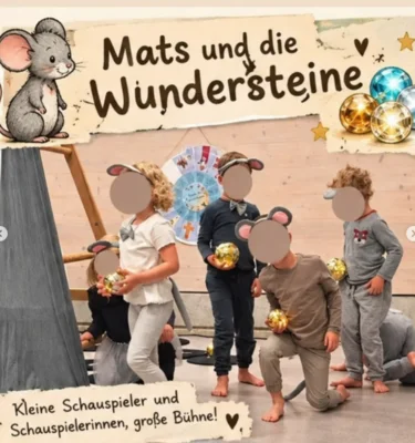 Foto des Albums: 🎭✨ Mats und die Wundersteine – Vorhang auf für unsere Robben! 🐭💛