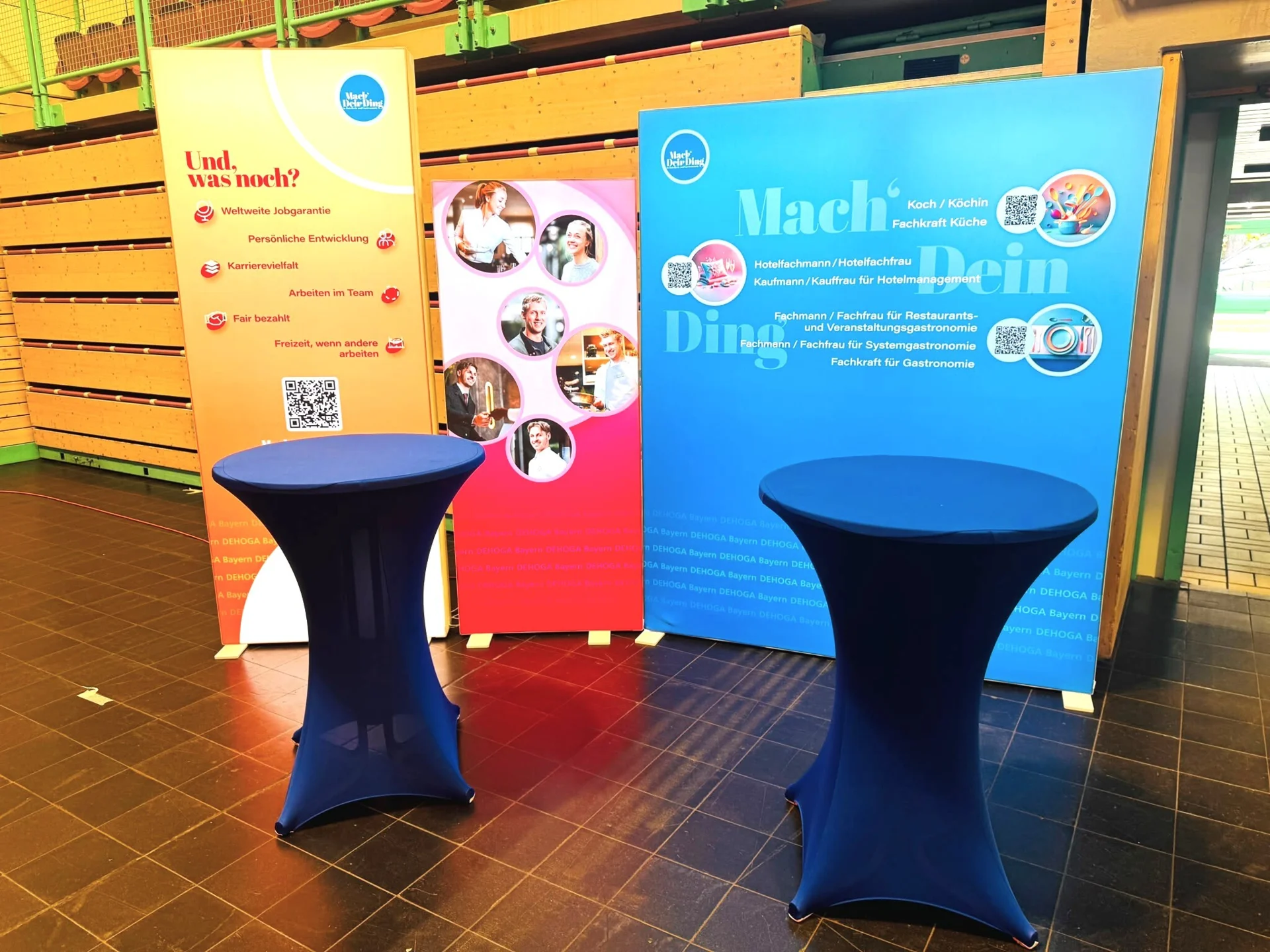 Bild: Der neue Messestand der DEHOGA