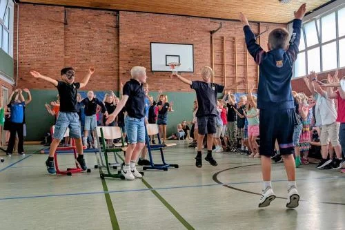 Bild: Das Programm der 2. bis 4. Klassen