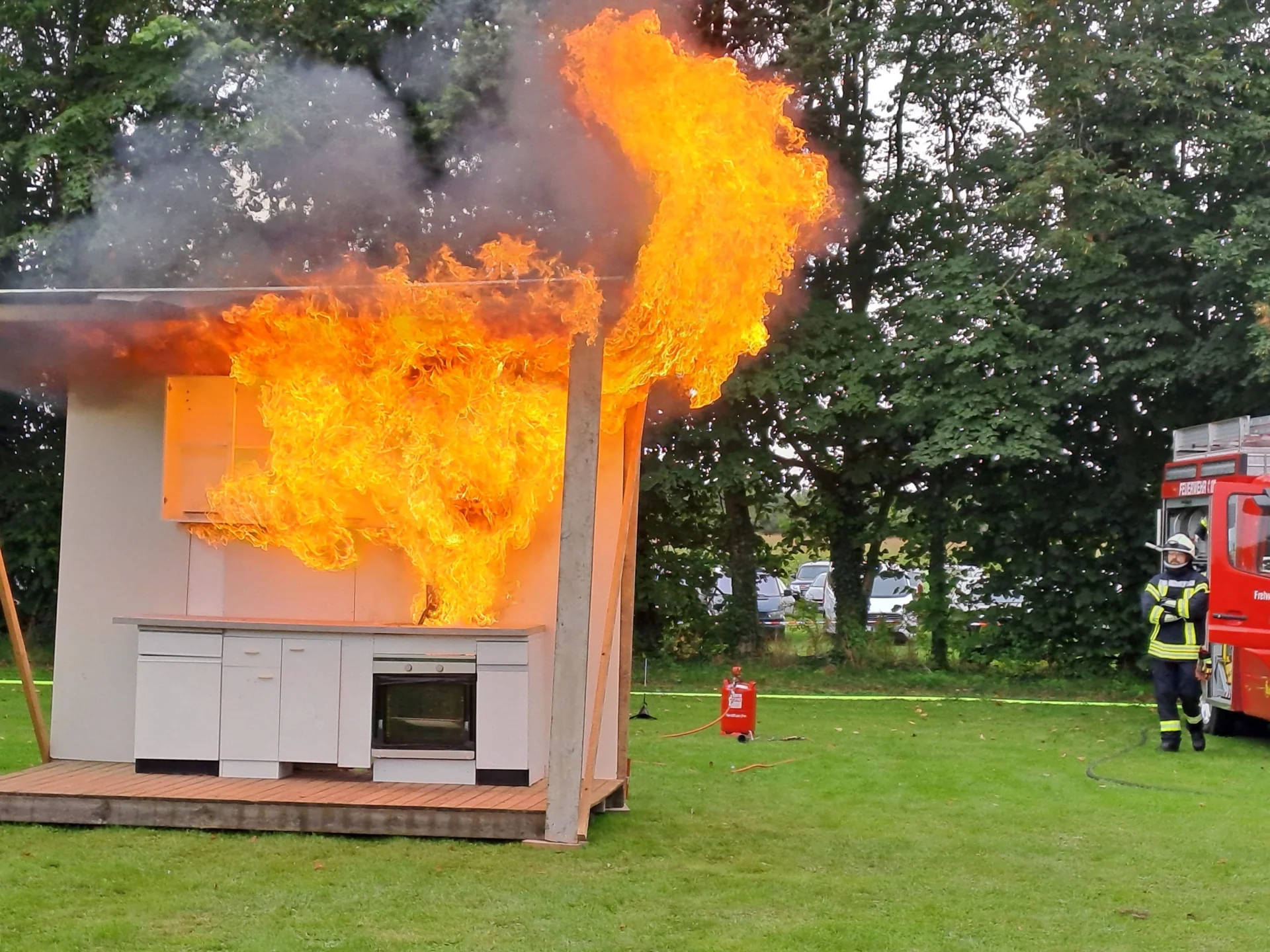 Bild: 21 Fettbrand