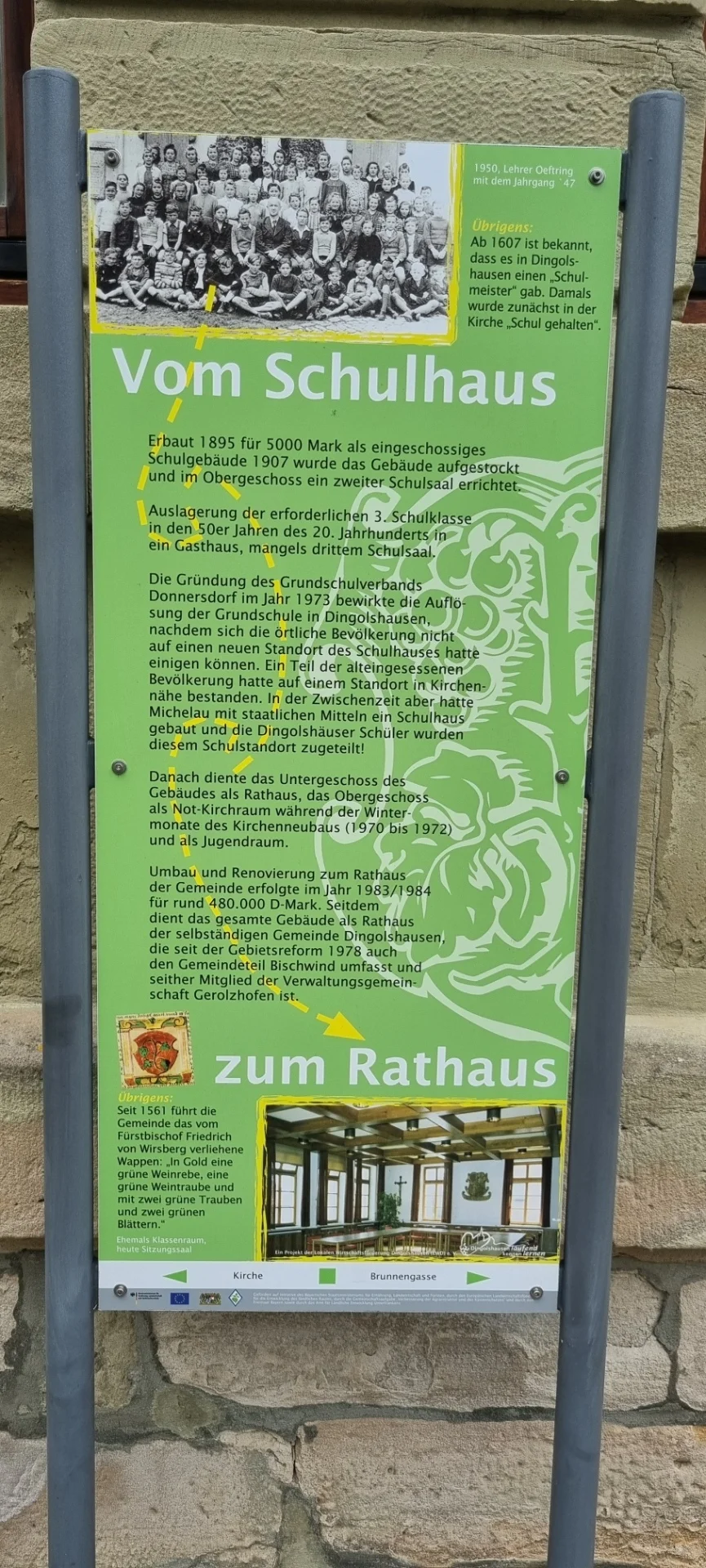 Bild: Vom Schulhaus