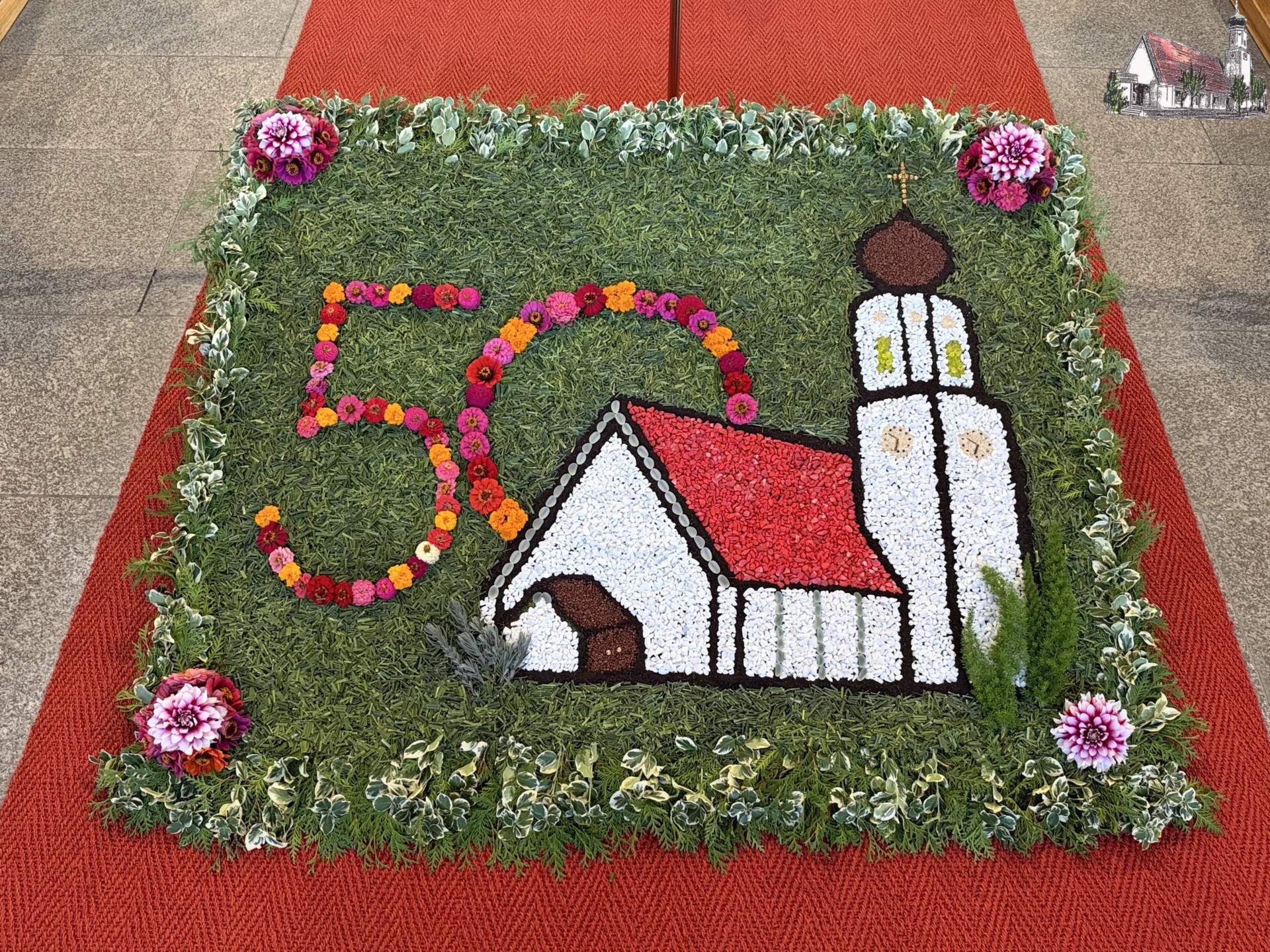 Bild: 50 Jahre Kirche Miltach