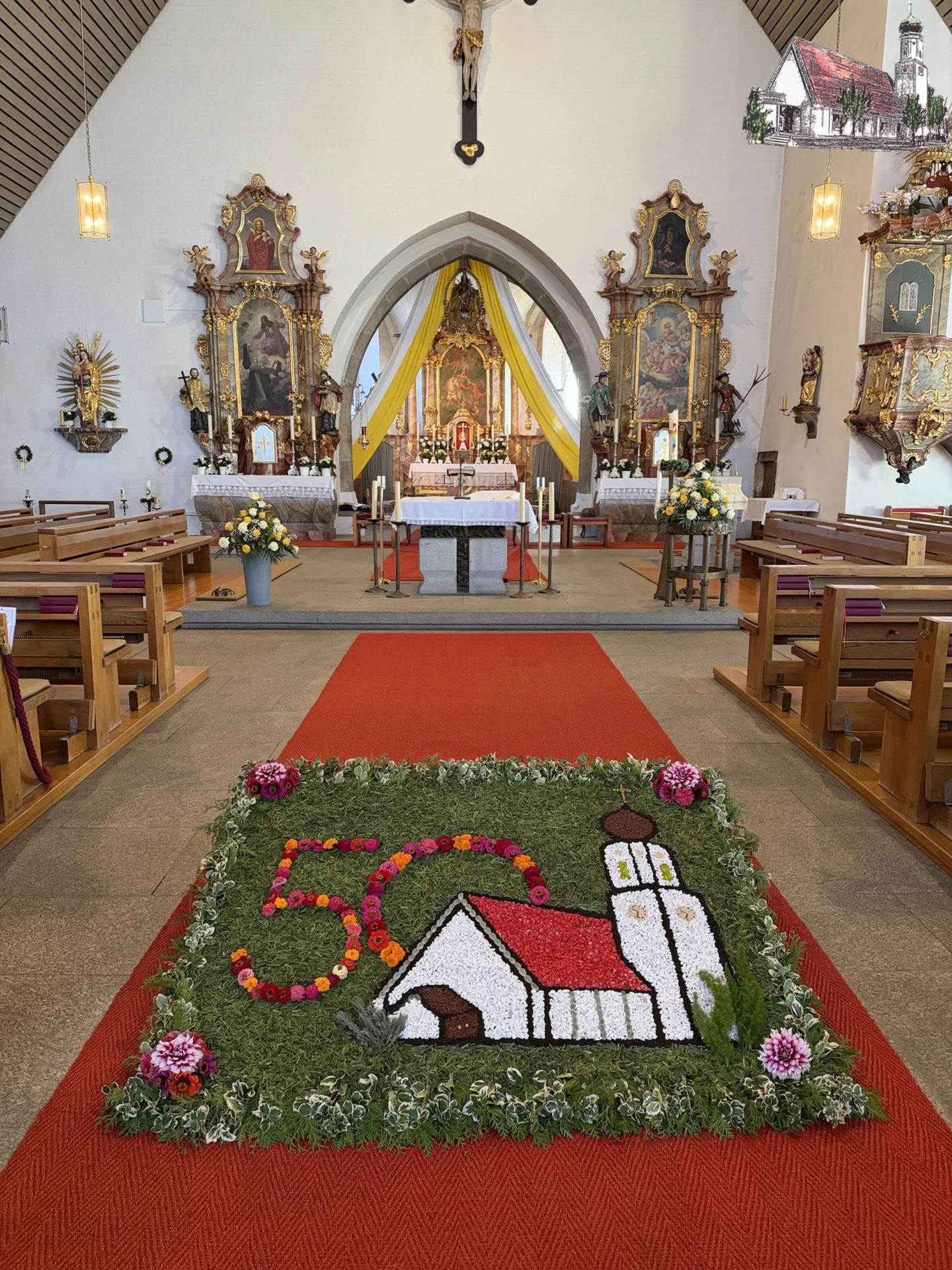 Bild: 50 Jahre Kirche Miltach