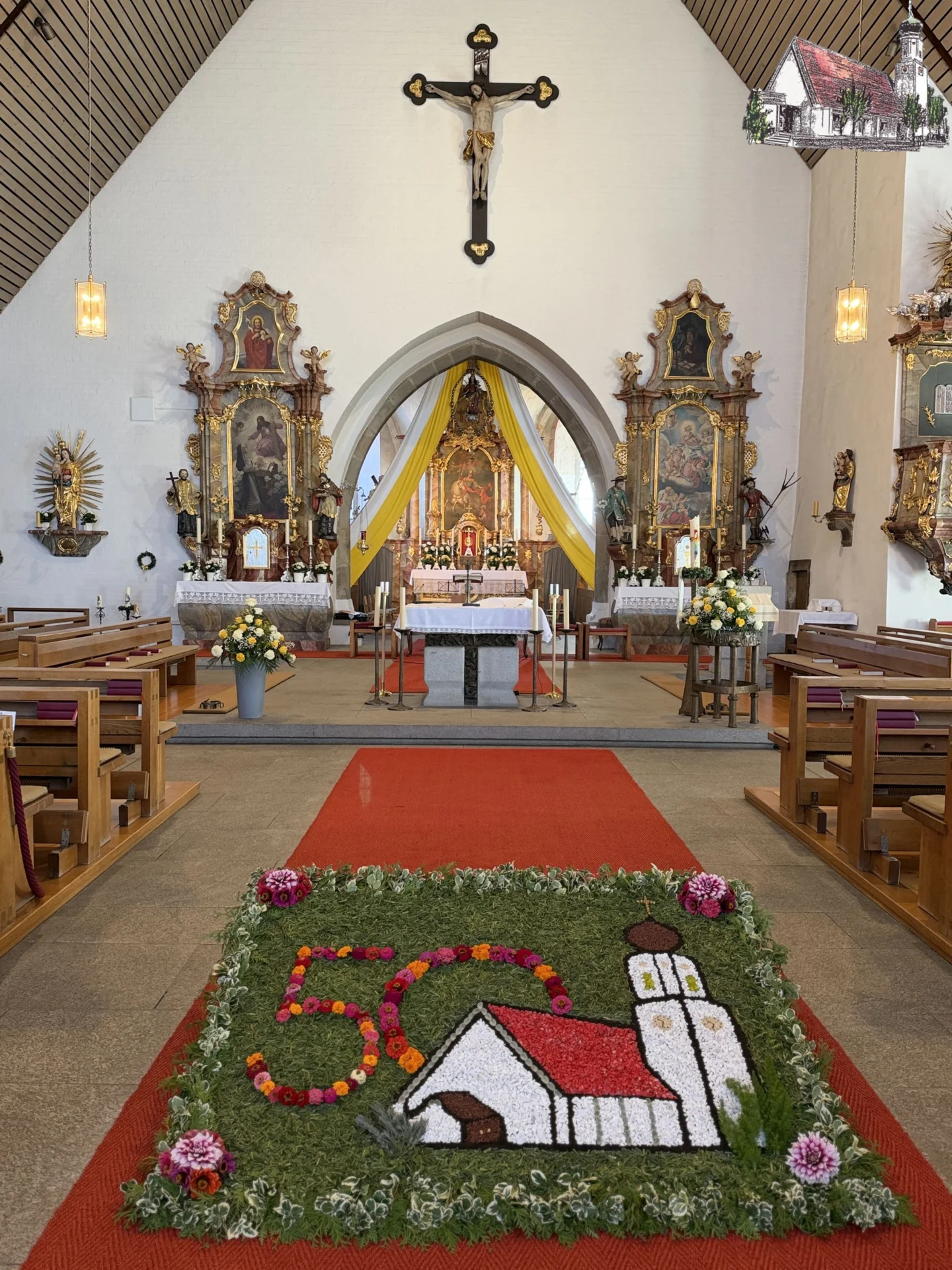 Bild: 50 Jahre Kirche Miltach