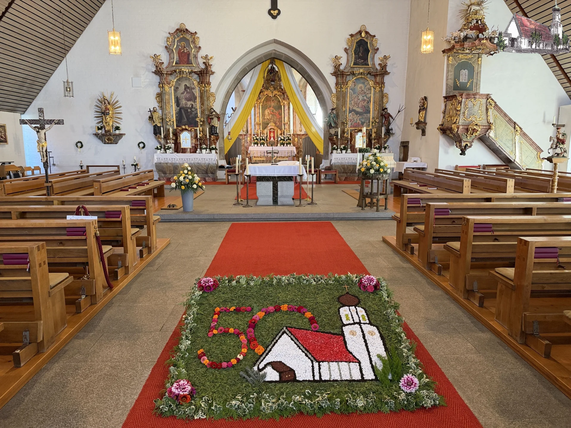 Bild: 50 Jahre Kirche Miltach