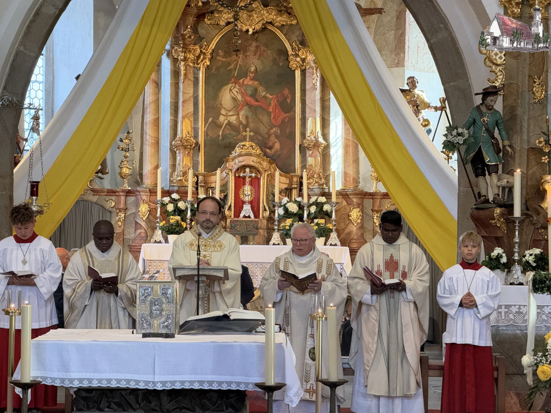 Bild: 50 Jahre Kirche Miltach