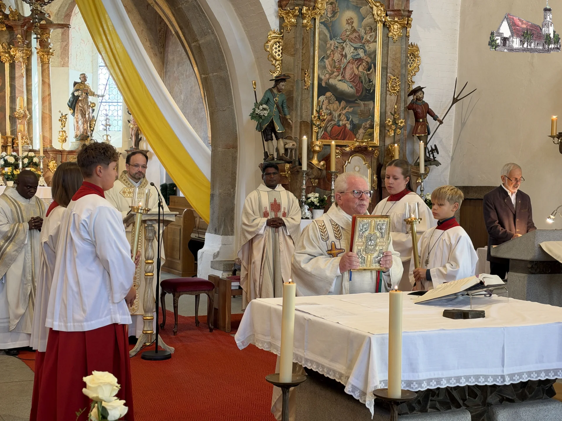 Bild: 50 Jahre Kirche Miltach