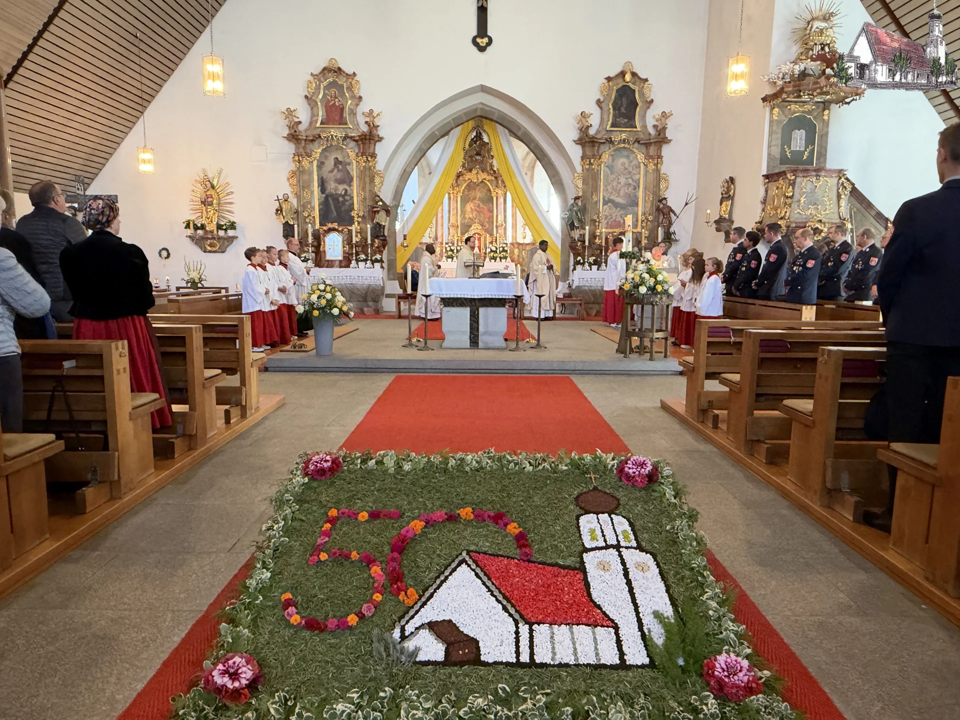 Bild: 50 Jahre Kirche Miltach