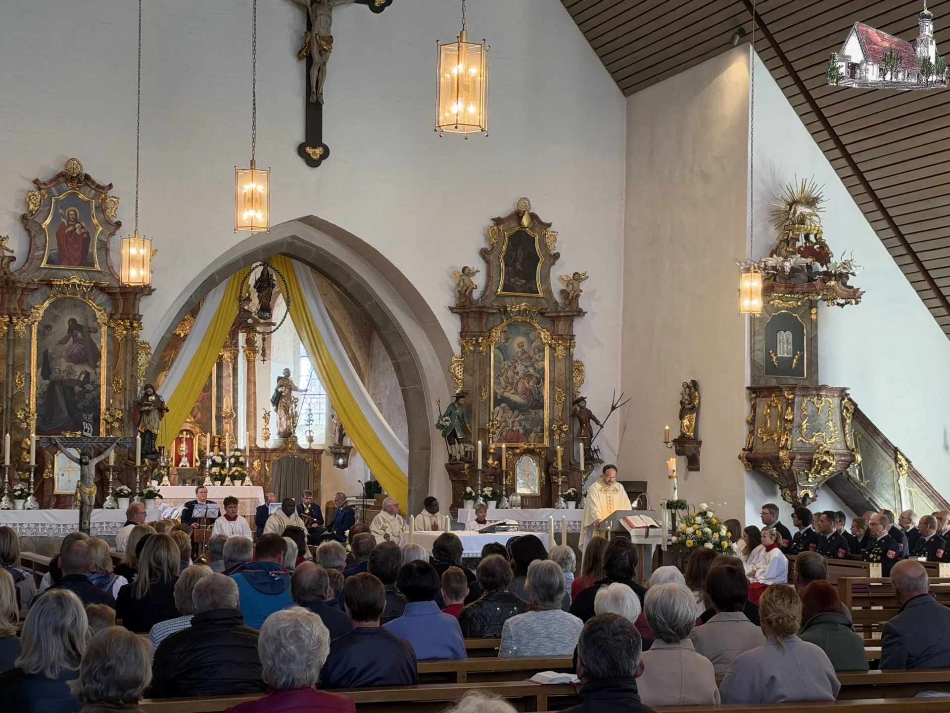 Bild: 50 Jahre Kirche Miltach