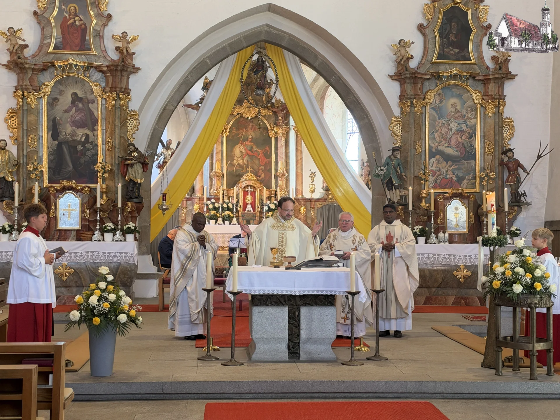 Bild: 50 Jahre Kirche Miltach