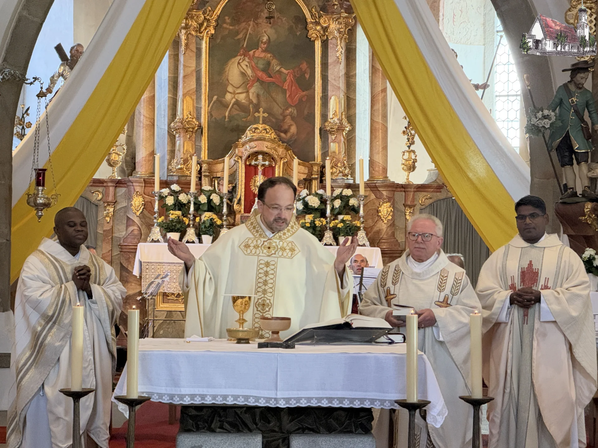 Bild: 50 Jahre Kirche Miltach